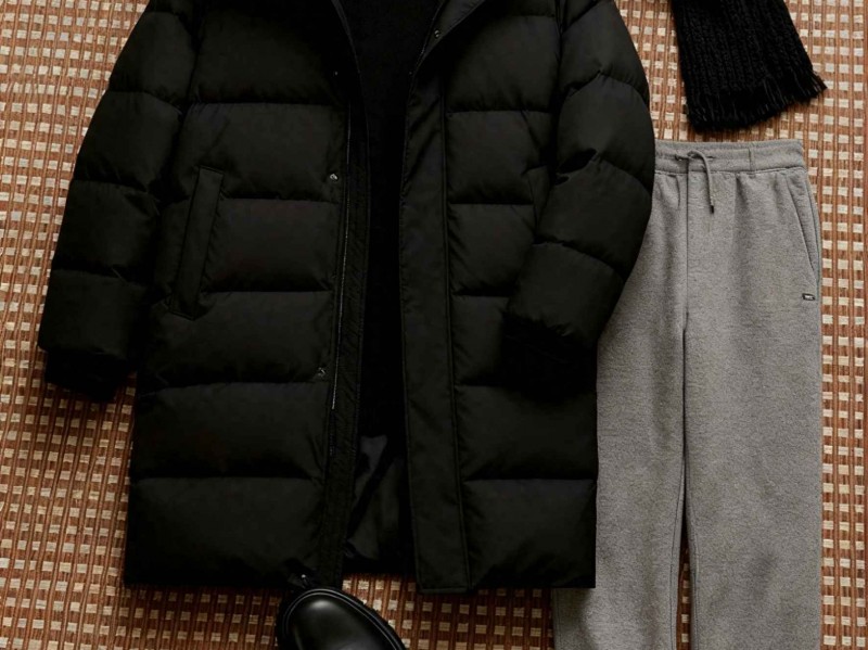 男士秋冬穿搭秘籍：上深下浅配色法则，10套叠穿造型告别路人感