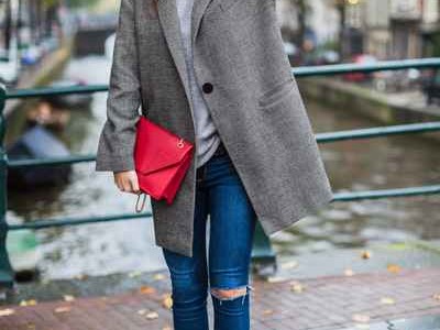 冬日呢子大衣穿对裤子 时髦保暖全都有