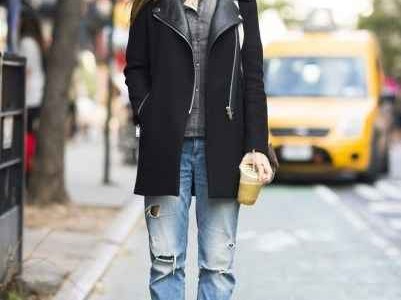 皮衣配裤子全攻略 从明星街拍到日常穿搭一网打尽