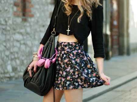 搞定包裙上衣搭配 穿出风格不重样