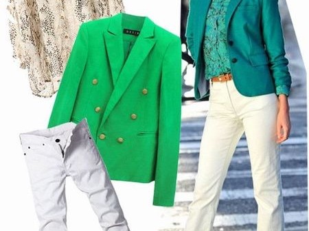 绿色搭配这些颜色让你时髦翻倍