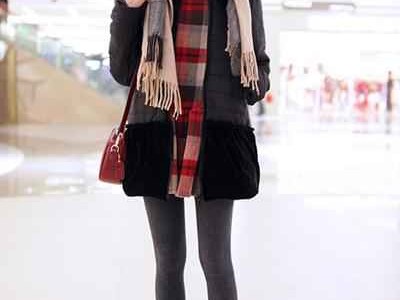 短粗胖女生冬季穿搭攻略：短外套+阔腿裤，时髦高级又显瘦